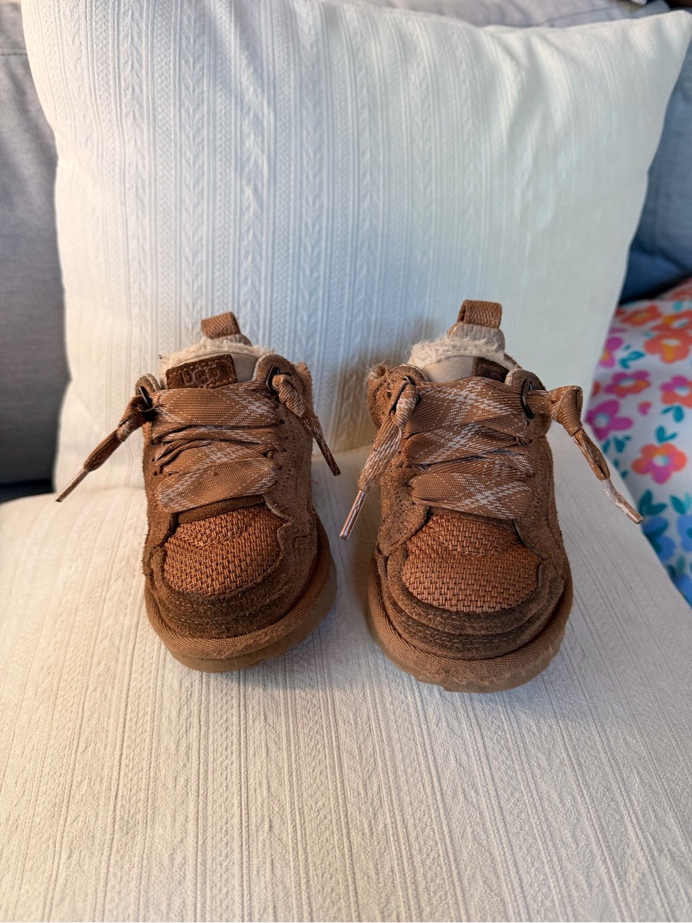 UGG Brown Toddler Walker Sneakers